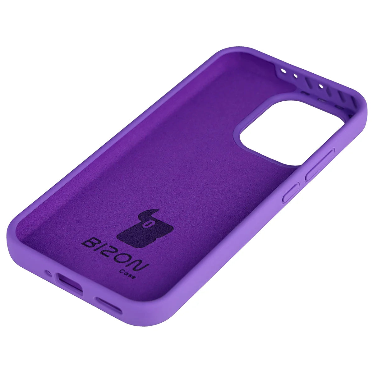 Silikon Handyhülle für Oppo Reno 15 Pro, Bizon Soft Case, Violett