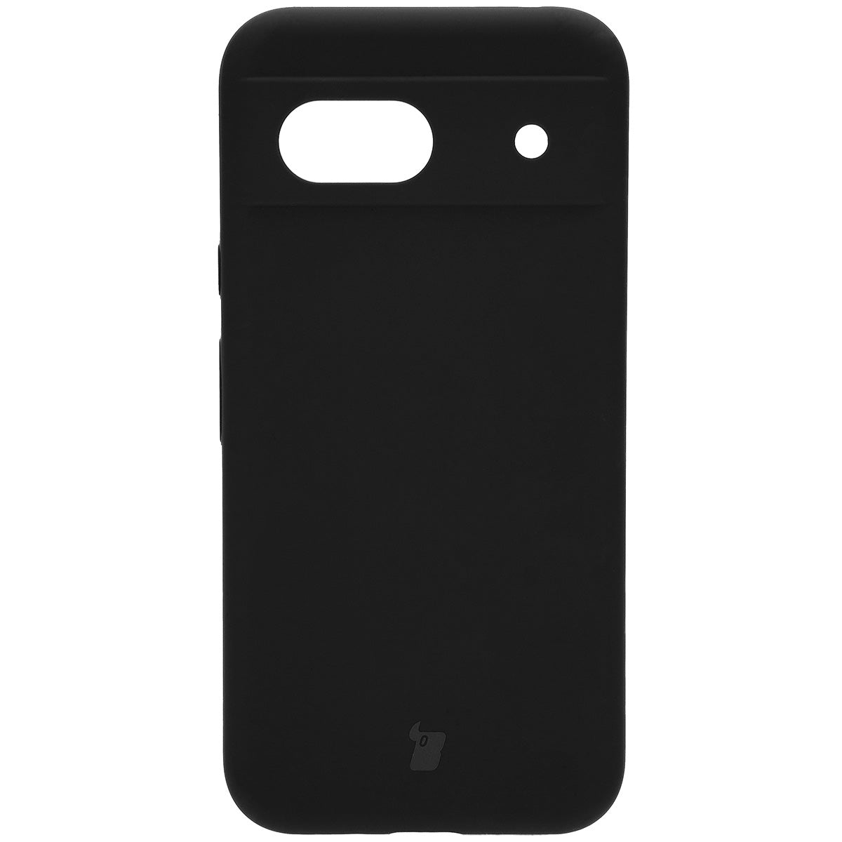 Silikon Handyhülle für Google Pixel 8a, Bizon Soft Case, Schwarz