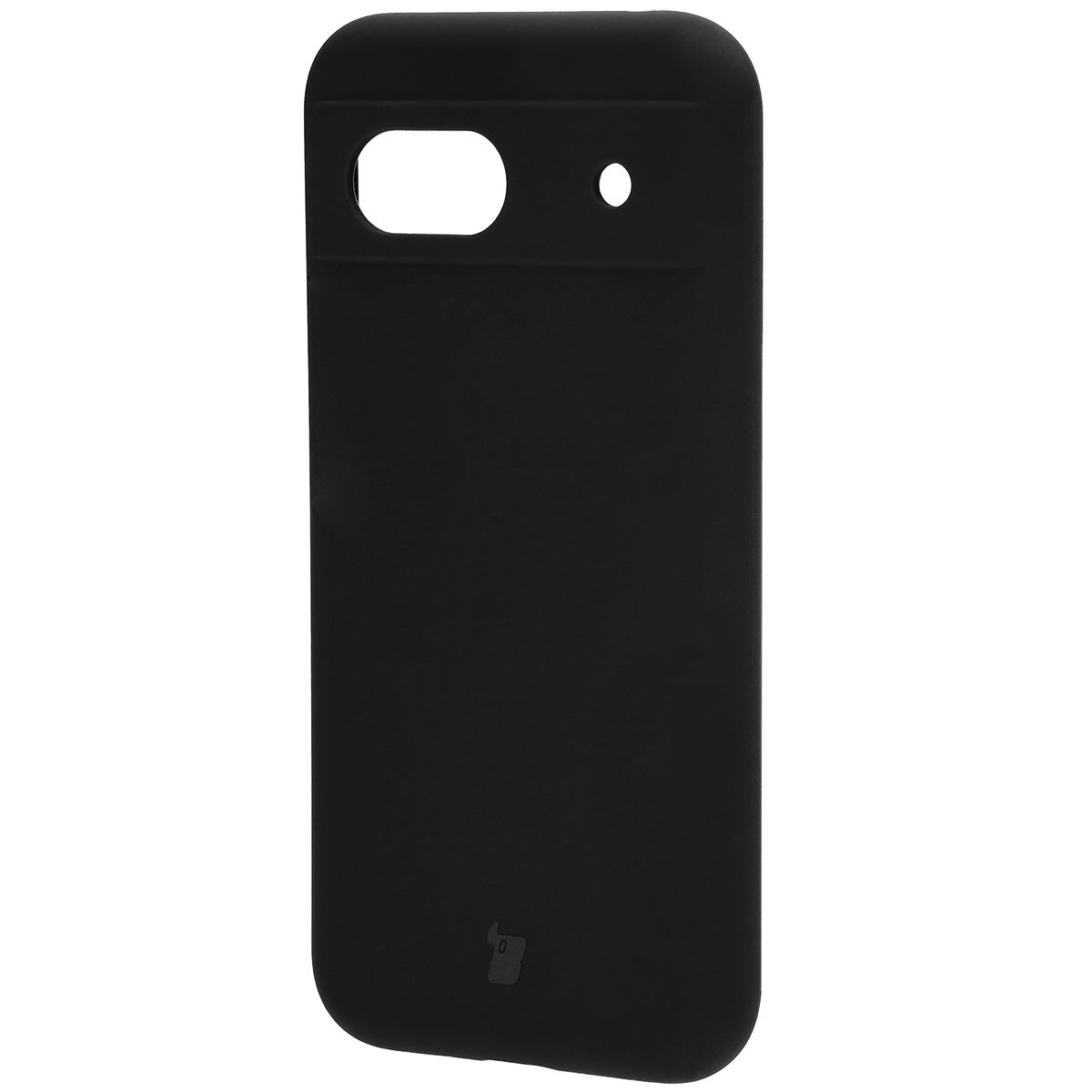 Silikon Handyhülle für Google Pixel 8a, Bizon Soft Case, Schwarz