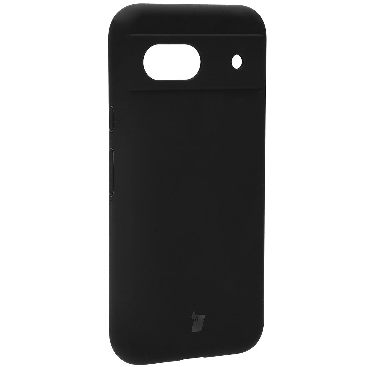 Silikon Handyhülle für Google Pixel 8a, Bizon Soft Case, Schwarz