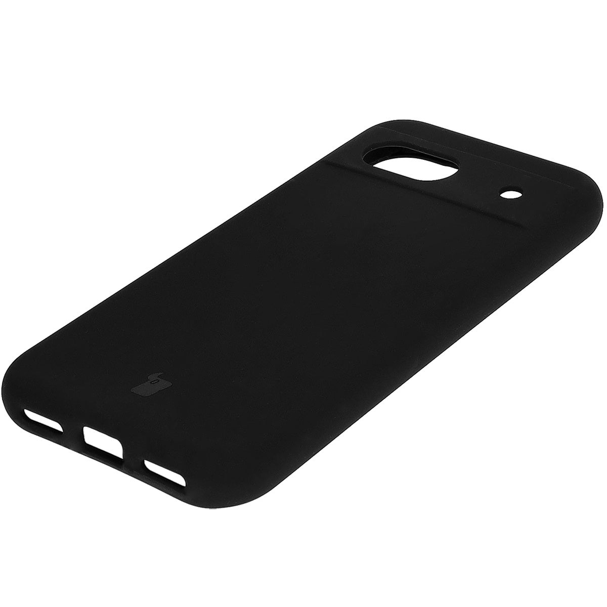 Silikon Handyhülle für Google Pixel 8a, Bizon Soft Case, Schwarz