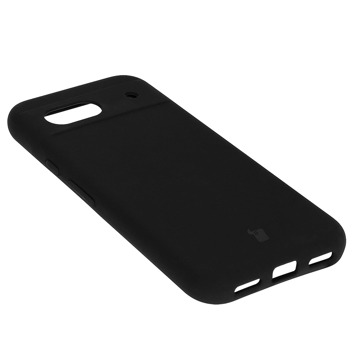Silikon Handyhülle für Google Pixel 8a, Bizon Soft Case, Schwarz