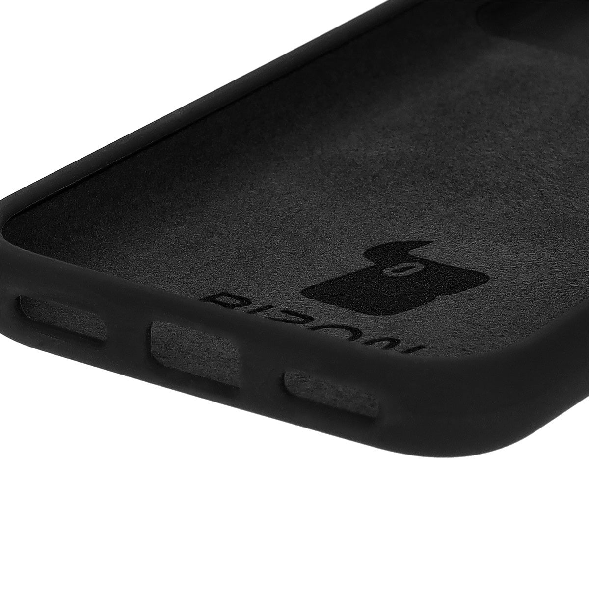 Silikon Handyhülle für Google Pixel 8a, Bizon Soft Case, Schwarz
