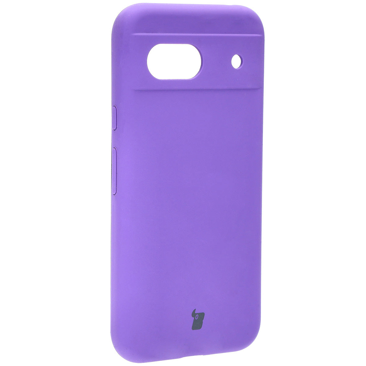 Silikon Handyhülle für Google Pixel 8a, Bizon Soft Case, Violett