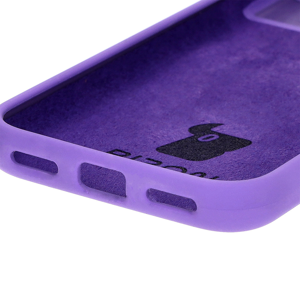 Silikon Handyhülle für Google Pixel 8a, Bizon Soft Case, Violett