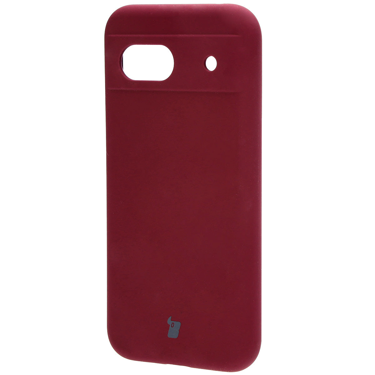 Silikon Handyhülle für Google Pixel 8a, Bizon Soft Case, Pflaumenfarbe