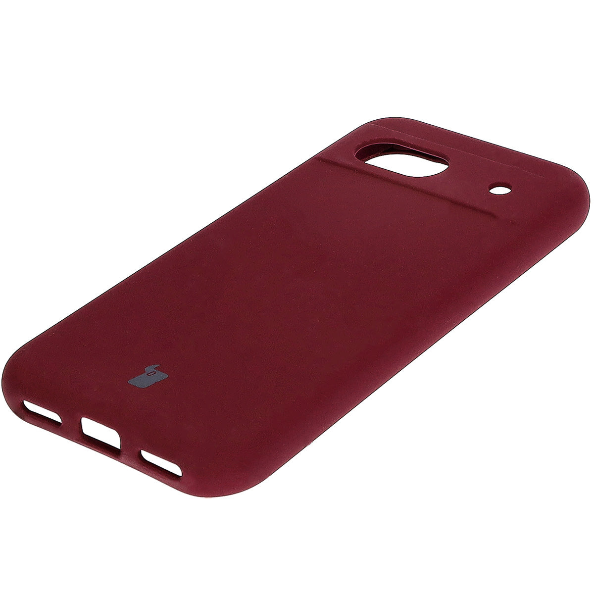 Silikon Handyhülle für Google Pixel 8a, Bizon Soft Case, Pflaumenfarbe