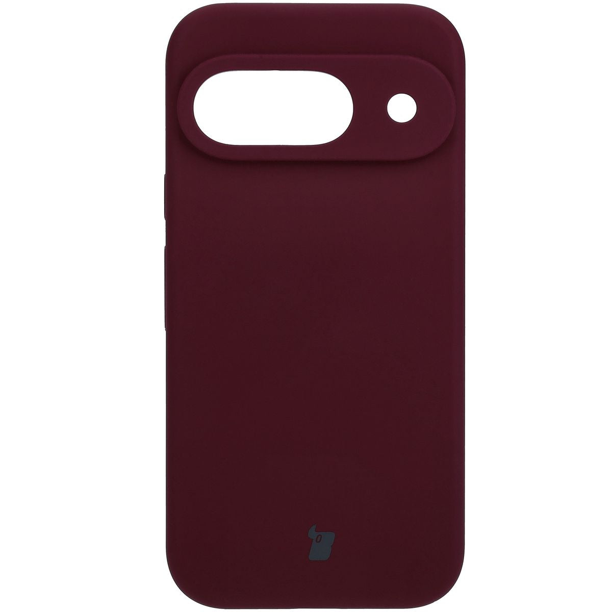 Silikon Handyhülle für Google Pixel 9, Bizon Soft Case, Pflaumenfarbe