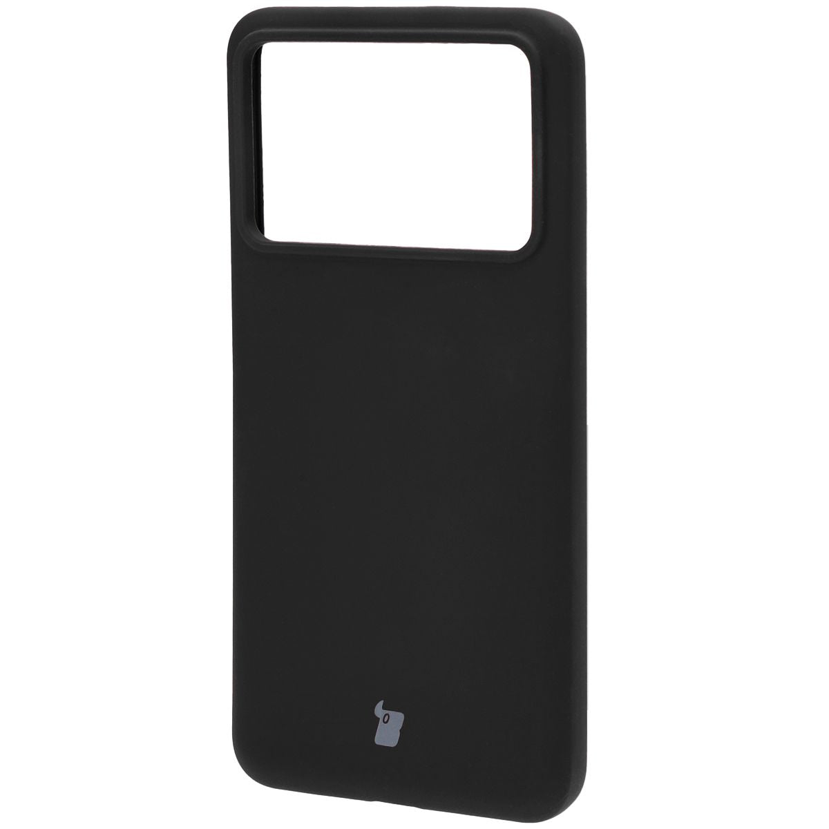 Silikon Handyhülle für Xiaomi Poco F6 Pro, Bizon Soft Case, Schwarz
