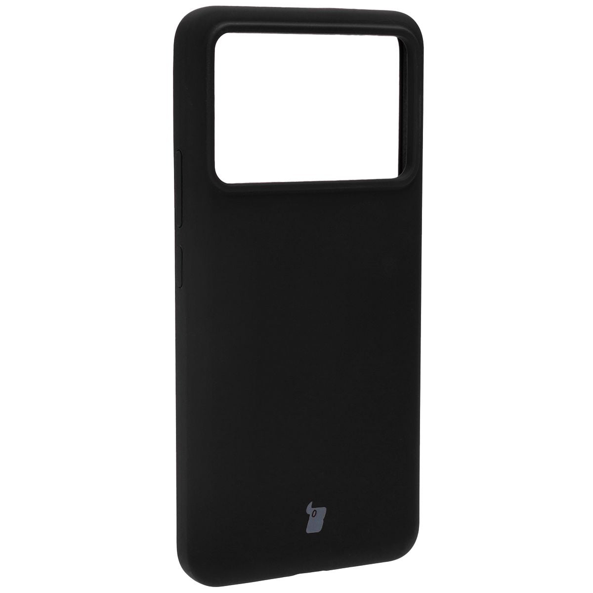 Silikon Handyhülle für Xiaomi Poco F6 Pro, Bizon Soft Case, Schwarz
