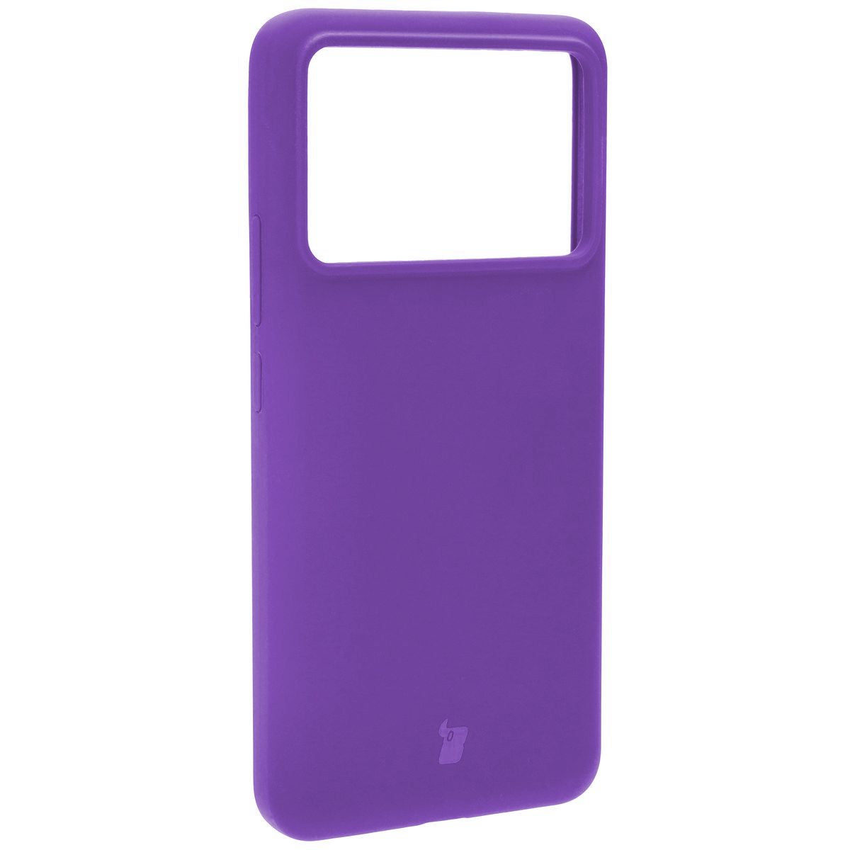 Silikon Handyhülle für Xiaomi Poco F6 Pro, Bizon Soft Case, Violett