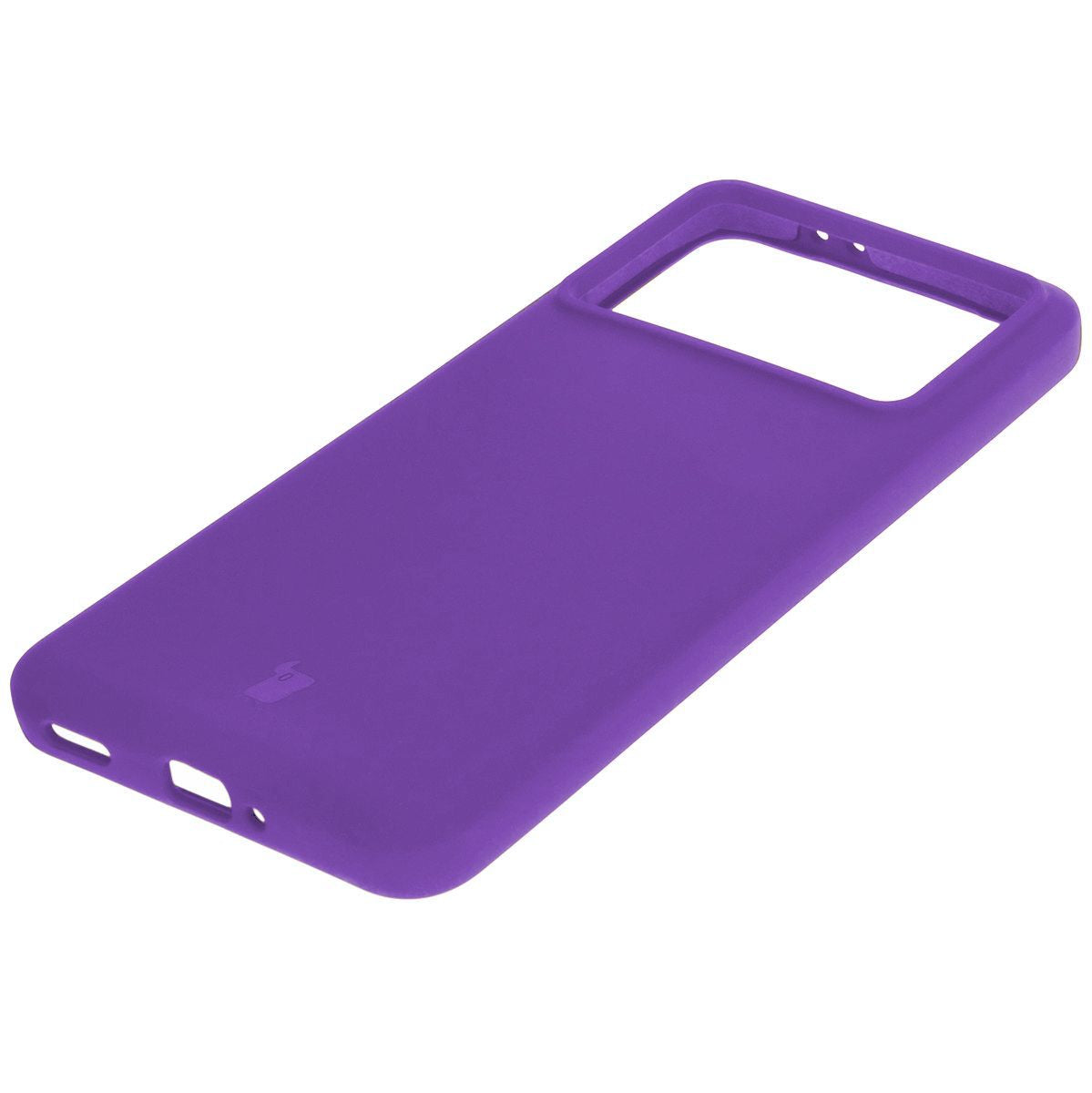 Silikon Handyhülle für Xiaomi Poco F6 Pro, Bizon Soft Case, Violett