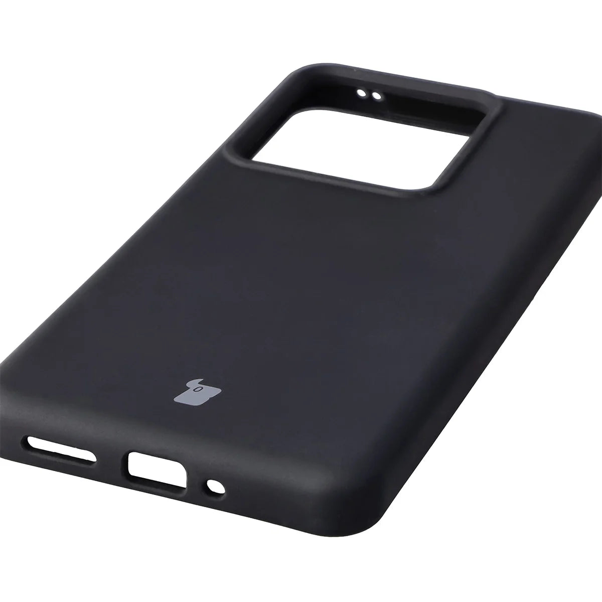 Silikon Handyhülle für Realme GT 7 / 7T, Bizon Soft Case, Schwarz