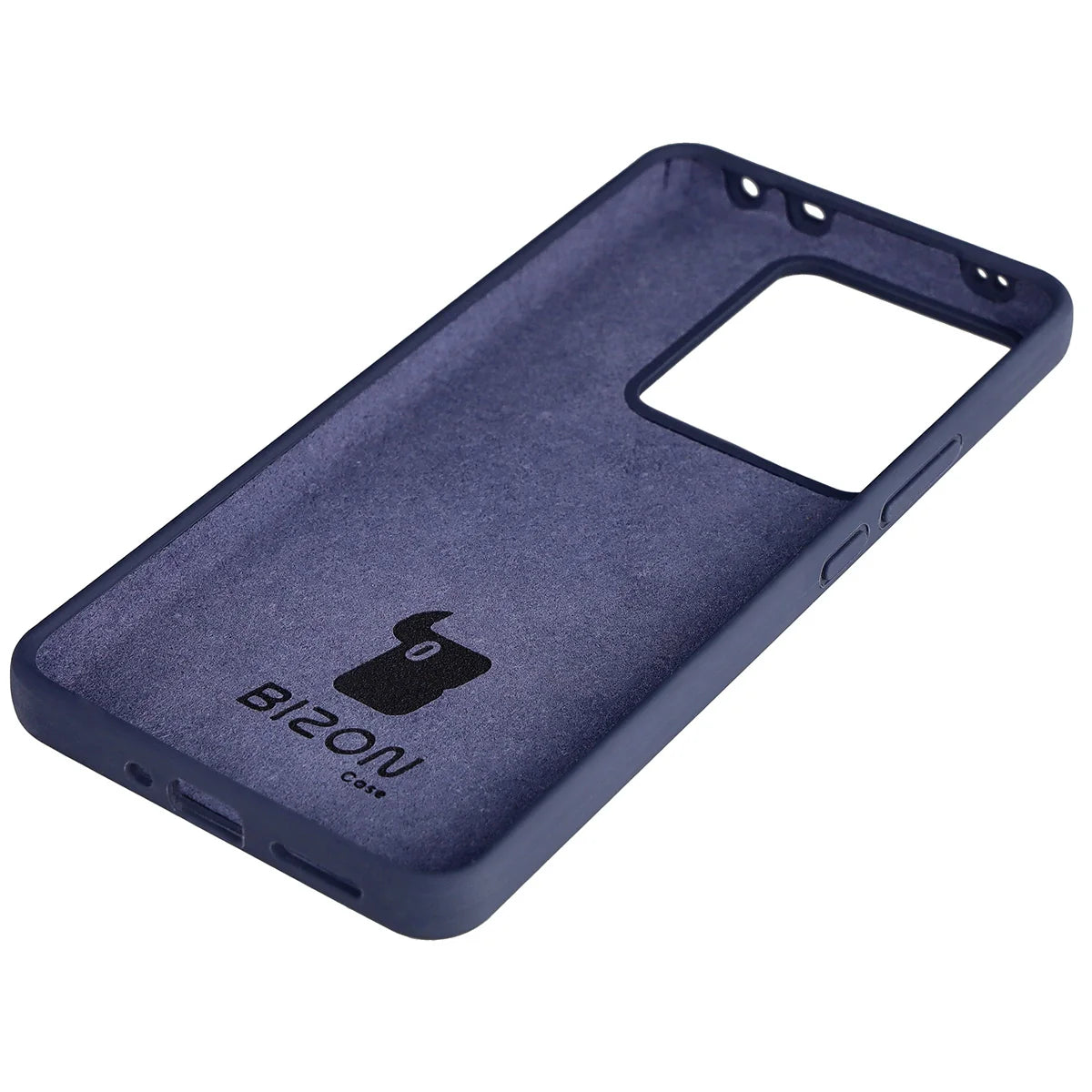 Silikon Handyhülle für Realme GT 7 / 7T, Bizon Soft Case, Dunkelblau