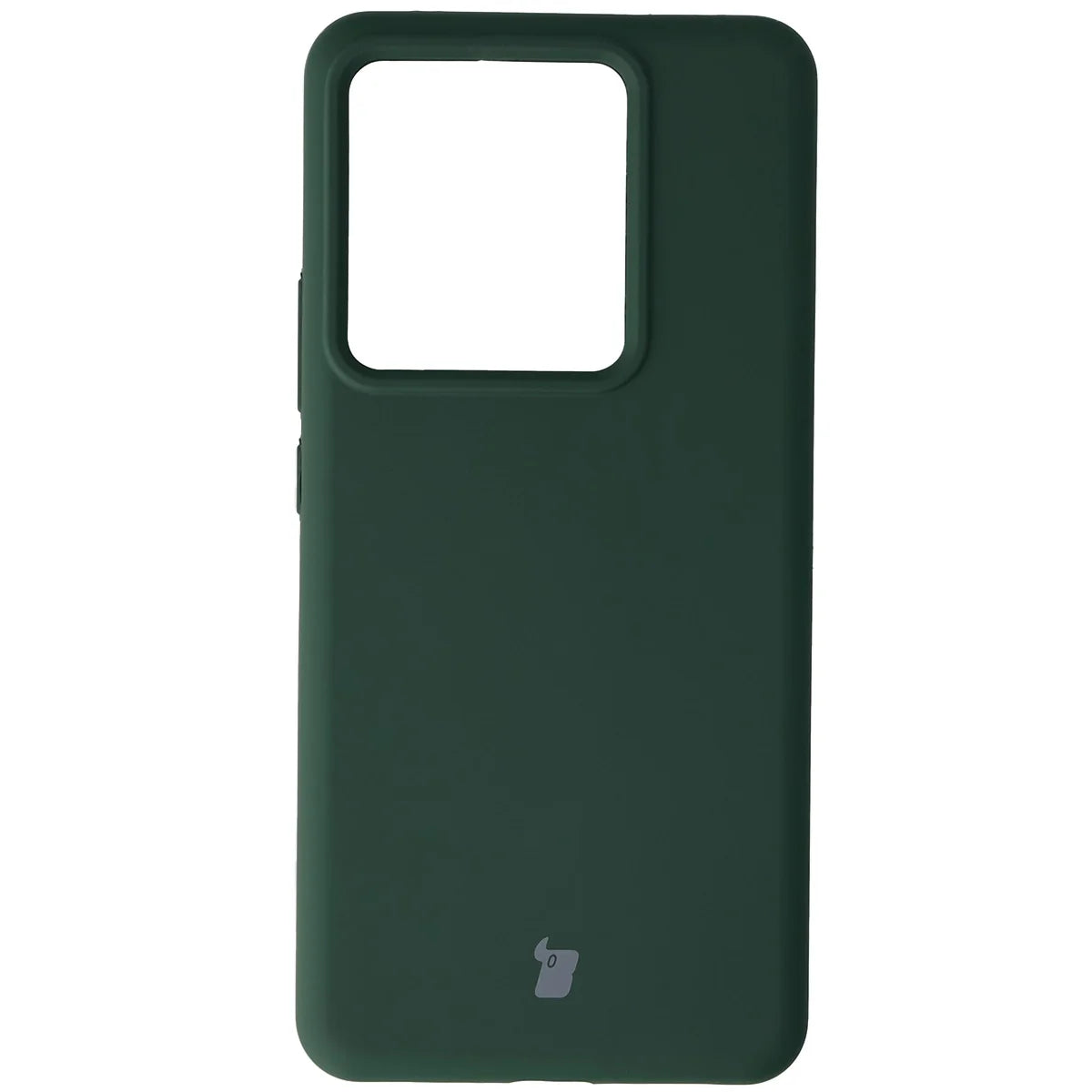Silikon Handyhülle für Realme GT 7 / 7T, Bizon Soft Case, Dunkelgrün