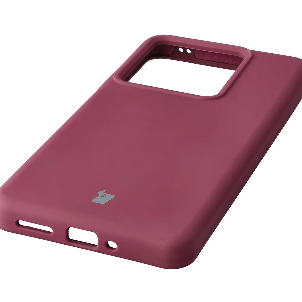 Silikon Handyhülle für Realme GT 7 / 7T, Bizon Soft Case, Pflaumenfarbe