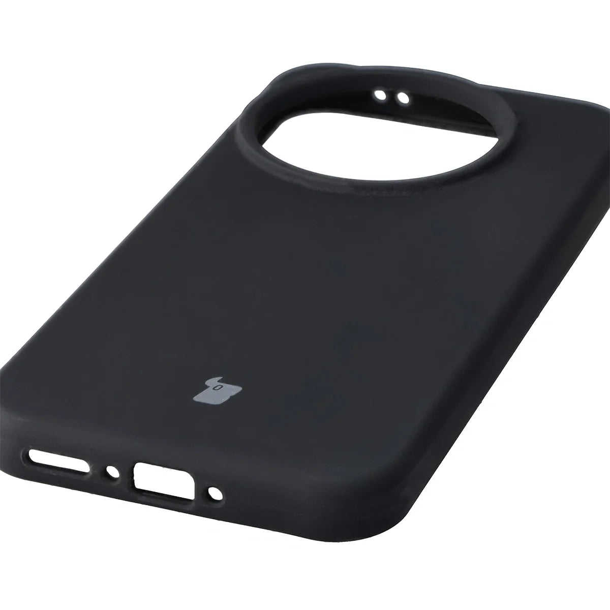 Silikon Handyhülle für Realme GT 8 Pro, Bizon Soft Case, Schwarz