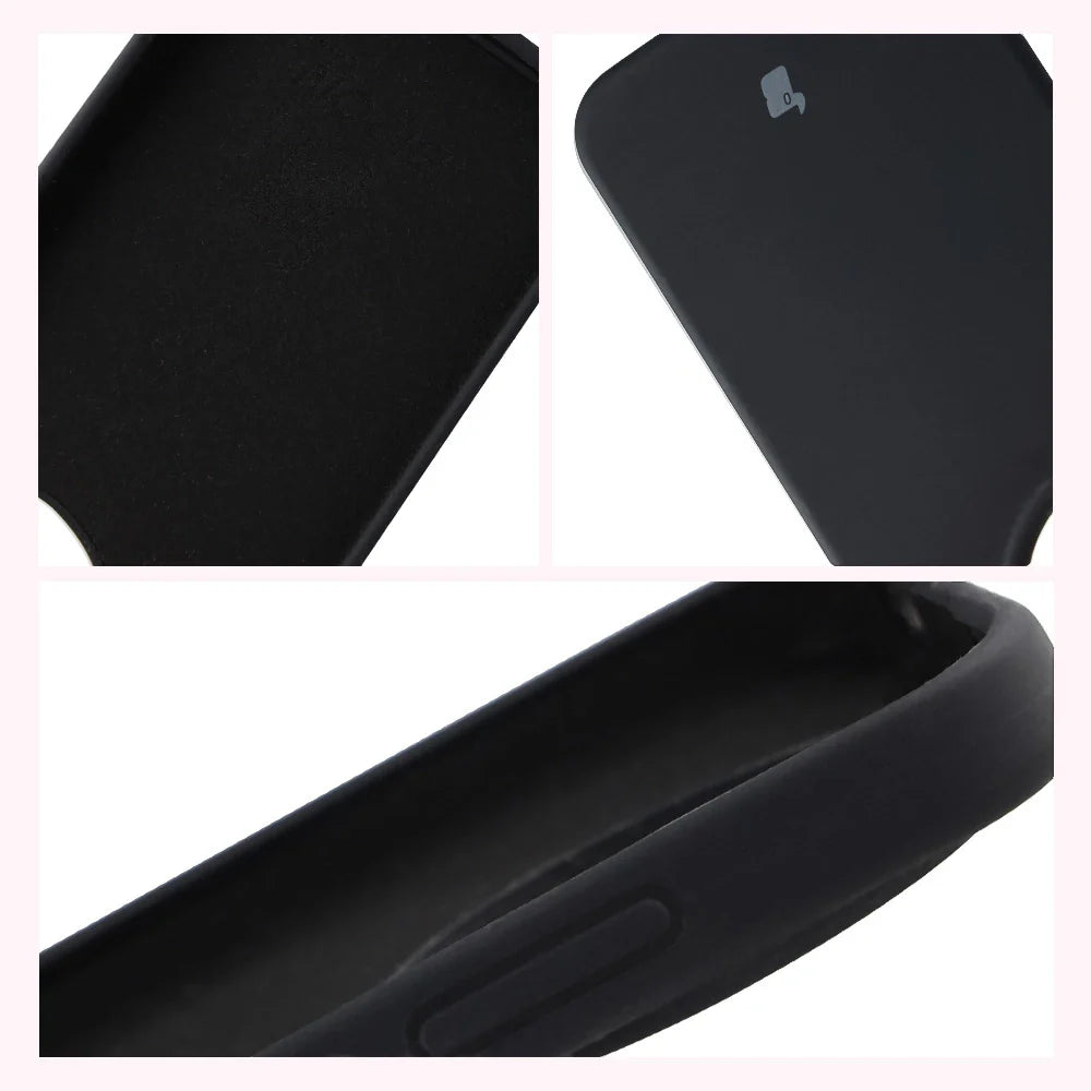 Silikon Handyhülle für Realme GT 8 Pro, Bizon Soft Case, Schwarz