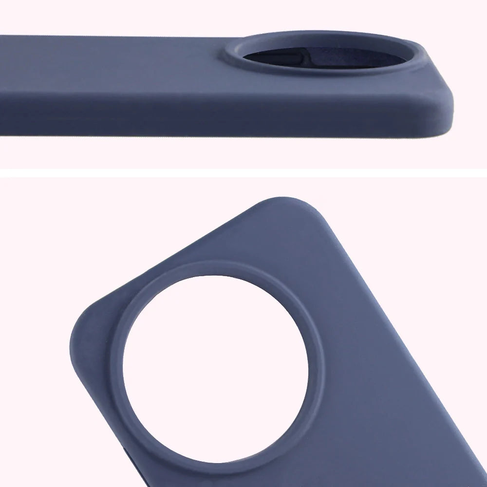 Silikon Handyhülle für Realme GT 8 Pro, Bizon Soft Case, Dunkelblau