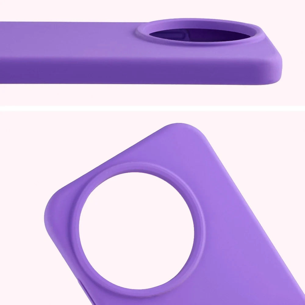 Silikon Handyhülle für Realme GT 8 Pro, Bizon Soft Case, Violett