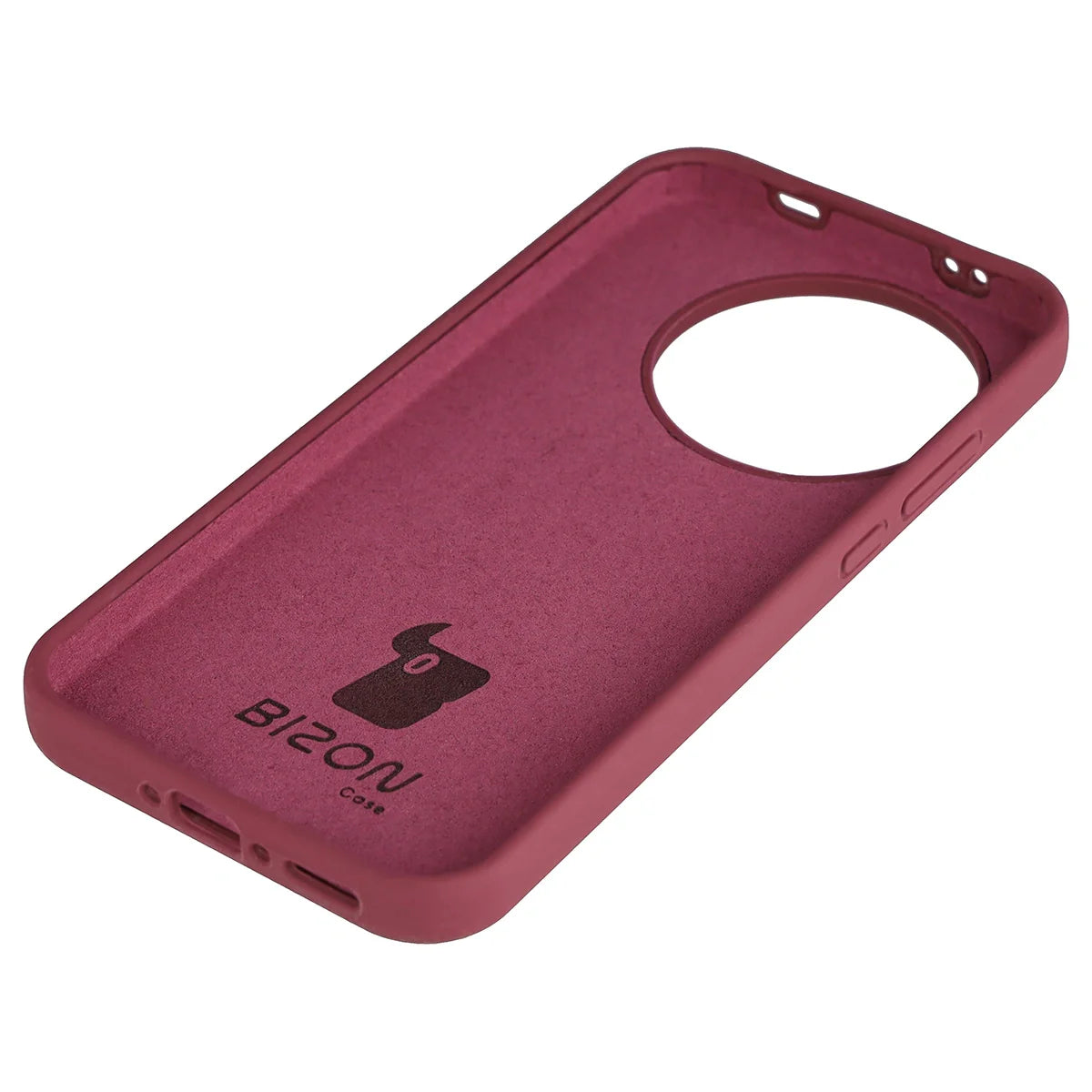 Silikon Handyhülle für Realme GT 8 Pro, Bizon Soft Case, Pflaumenfarbe