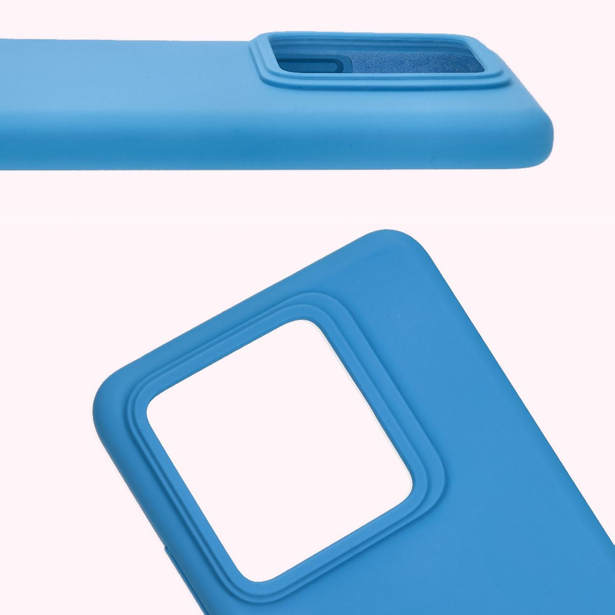 Silikon Handyhülle für Realme GT 7 Pro, Bizon Soft Case, Blau