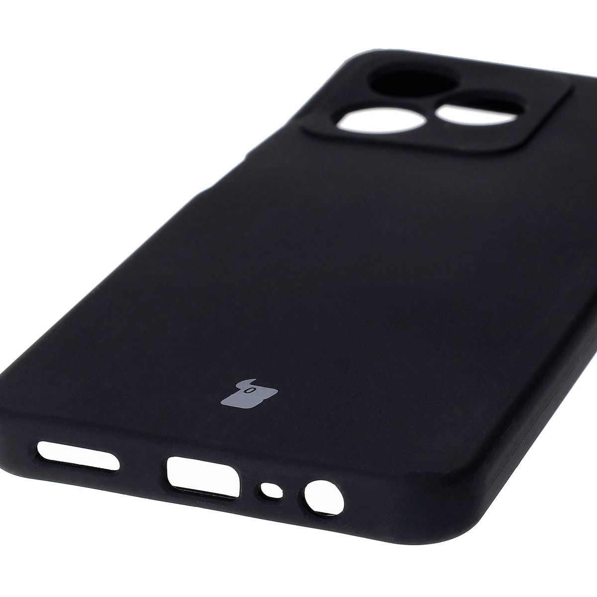 Silikon Handyhülle für Realme Note 50 / Realme C53 / C51, Bizon Soft Case, Schwarz