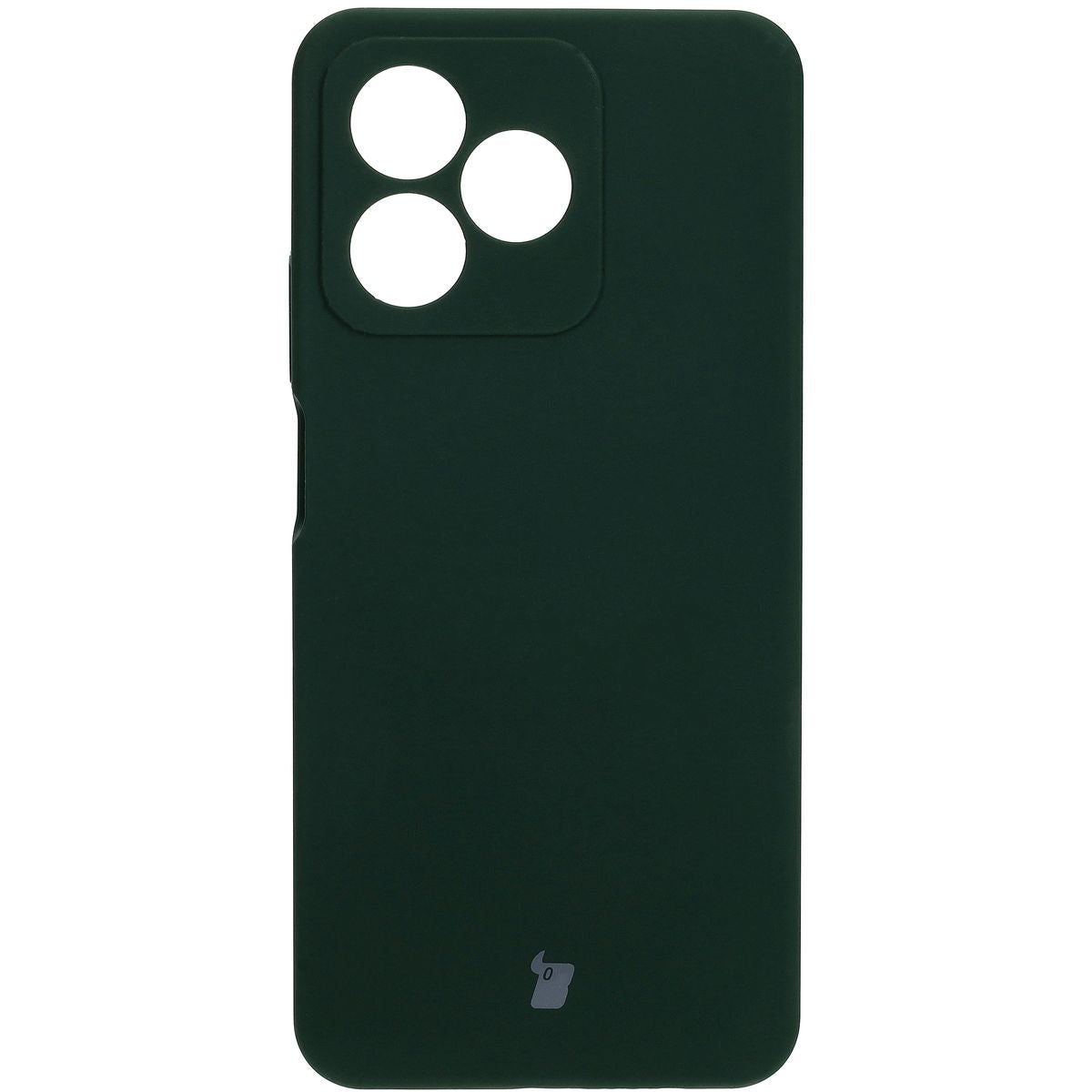 Silikon Handyhülle für Realme Note 50 / Realme C53 / C51, Bizon Soft Case, Dunkelgrün