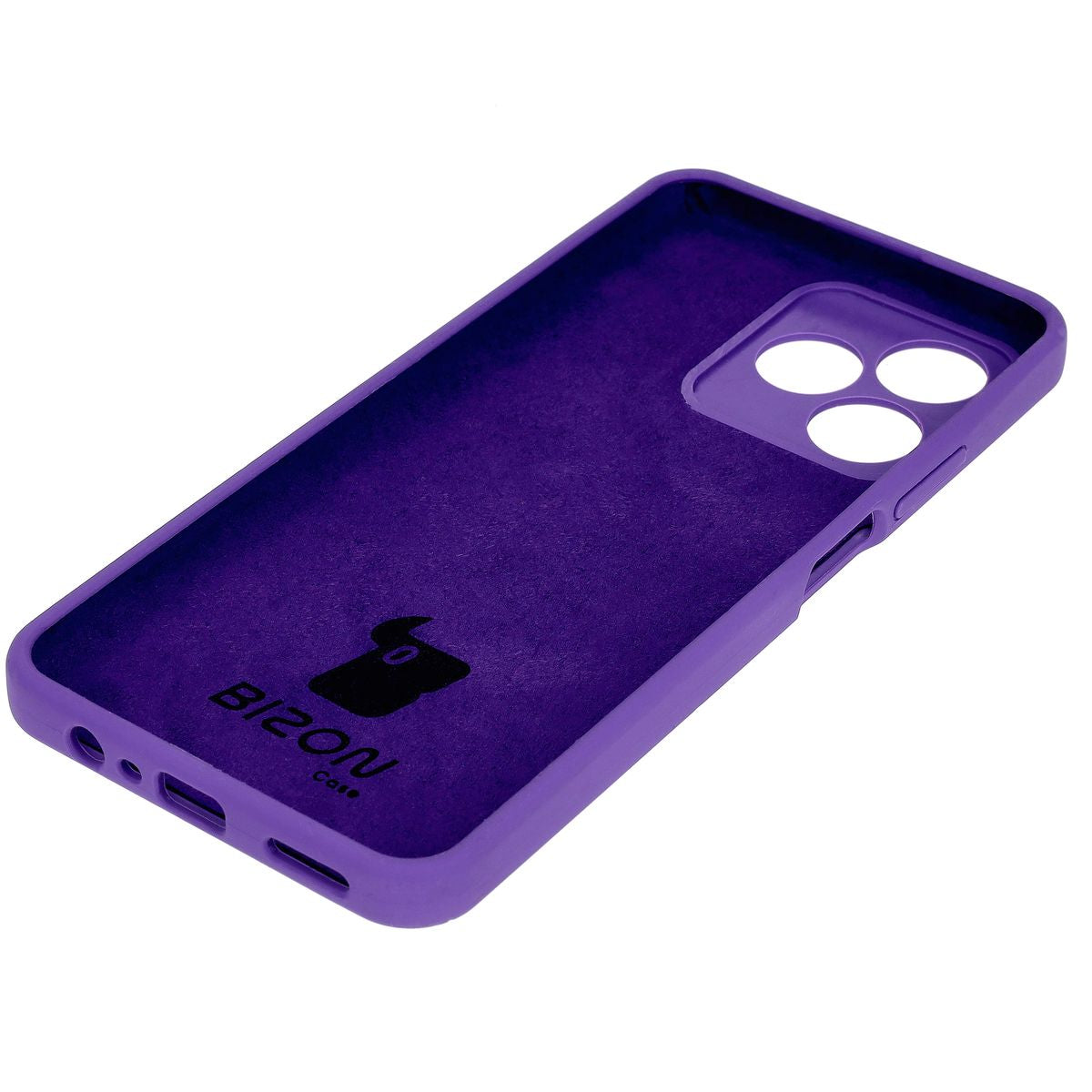 Silikon Handyhülle für Realme Note 50 / Realme C53 / C51, Bizon Soft Case, Violett
