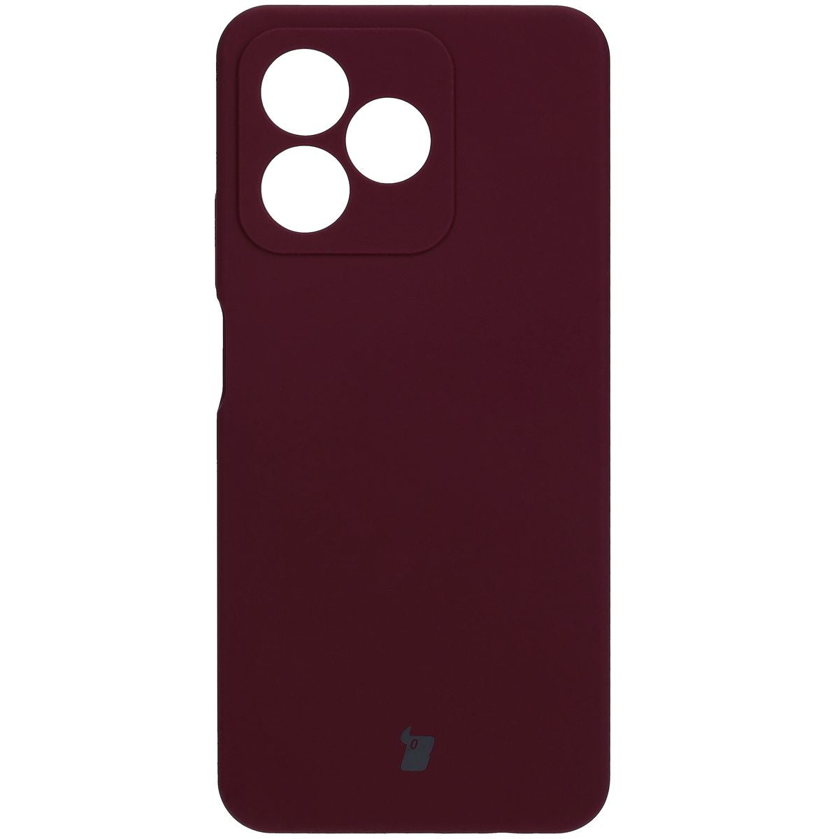 Silikon Handyhülle für Realme Note 50 / Realme C53 / C51, Bizon Soft Case, Pflaumenfarbe