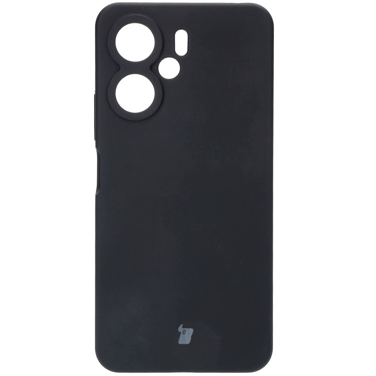 Silikon Handyhülle für Xiaomi Redmi 13C 4G / Xiaomi Redmi 13C 5G / Xiaomi Poco C65, Bizon Soft Case, Schwarz