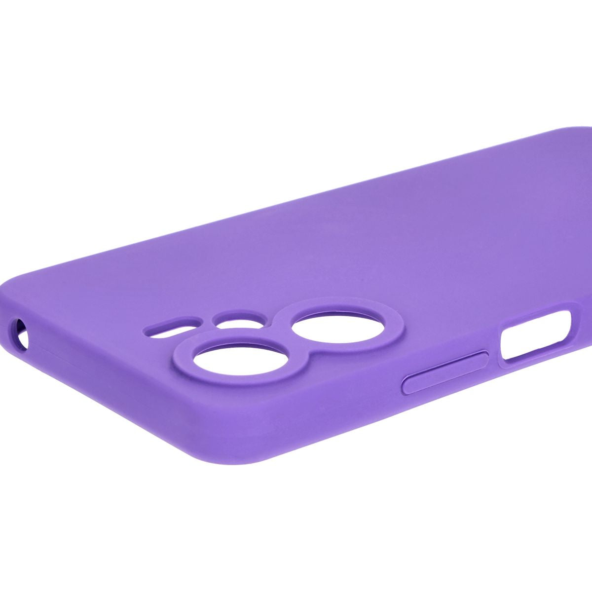 Silikon Handyhülle für Xiaomi Redmi 13C 4G / Xiaomi Redmi 13C 5G / Xiaomi Poco C65, Bizon Soft Case, Violett