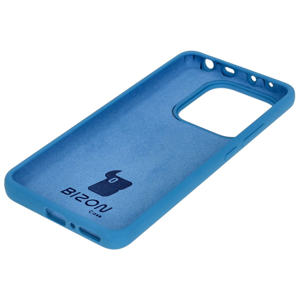 Silikon Handyhülle für Xiaomi Redmi Note 14 5G, Bizon Soft Case, Blau