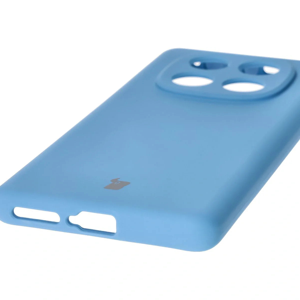 Silikon Handyhülle für Xiaomi Redmi Note 14 Pro 4G, Bizon Soft Case, Blau