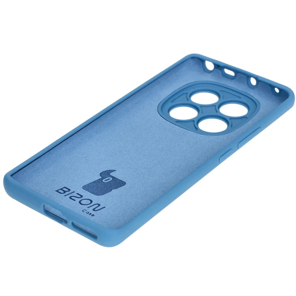 Silikon Handyhülle für Xiaomi Redmi Note 14 Pro 4G, Bizon Soft Case, Blau