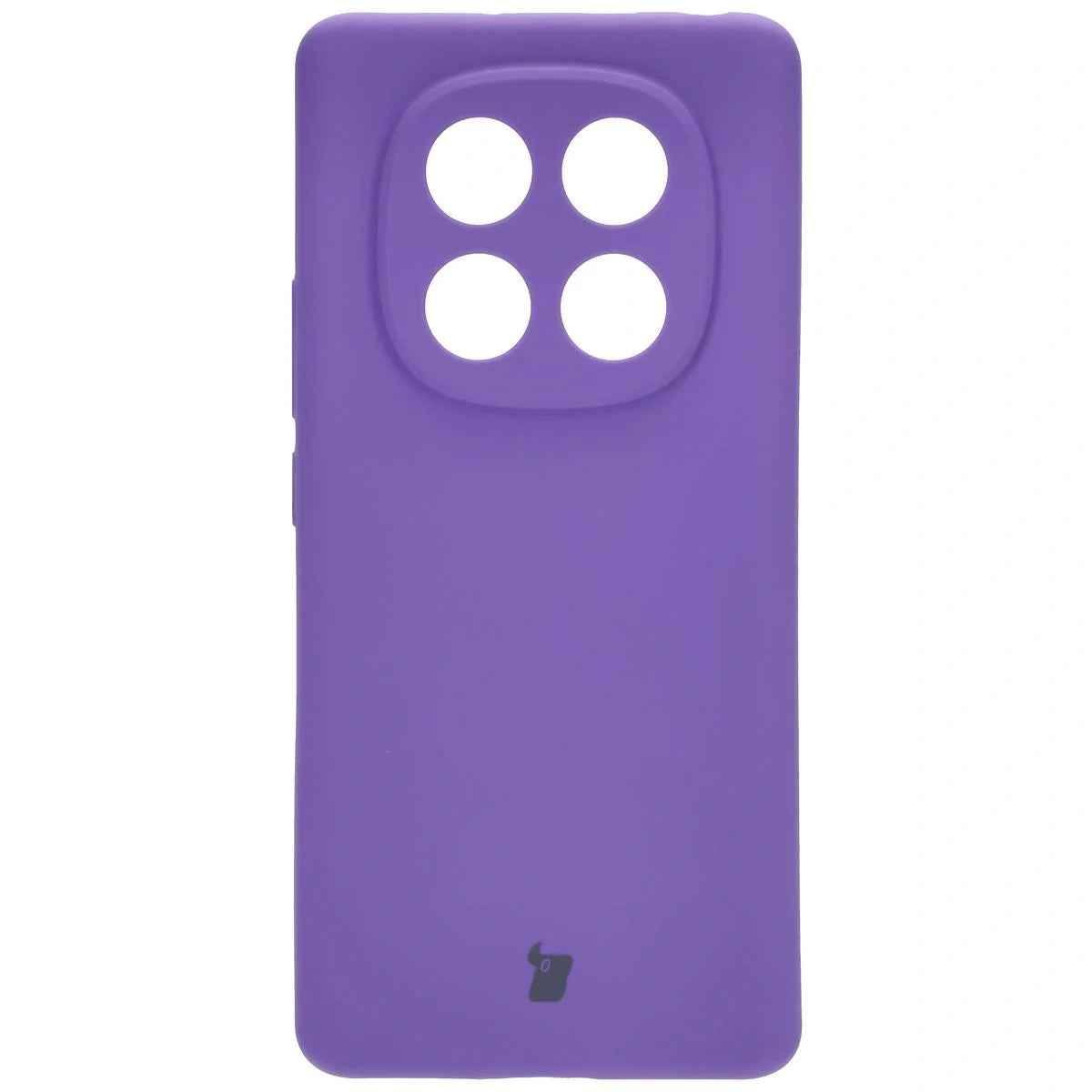 Silikon Handyhülle für Xiaomi Redmi Note 14 Pro 4G, Bizon Soft Case, Violett