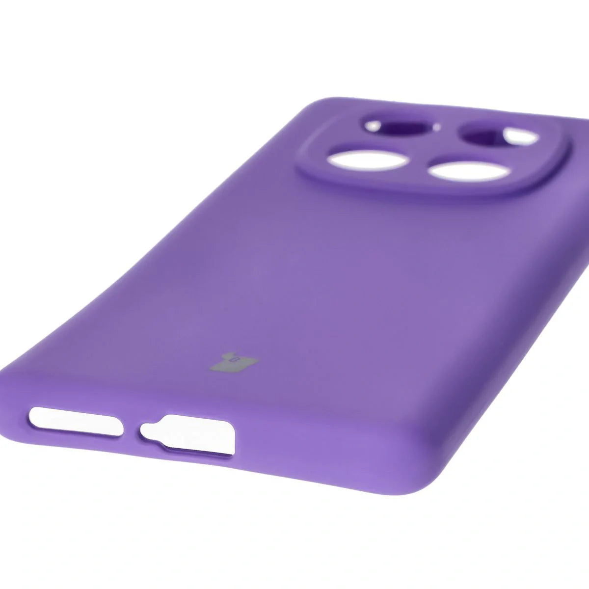Silikon Handyhülle für Xiaomi Redmi Note 14 Pro 4G, Bizon Soft Case, Violett