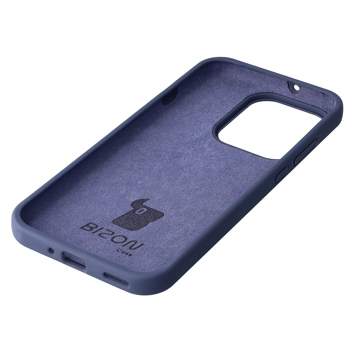 Silikon Handyhülle für Oppo Reno16 F / Reno16 FS, Bizon Soft Case, Dunkelblau (4/7)