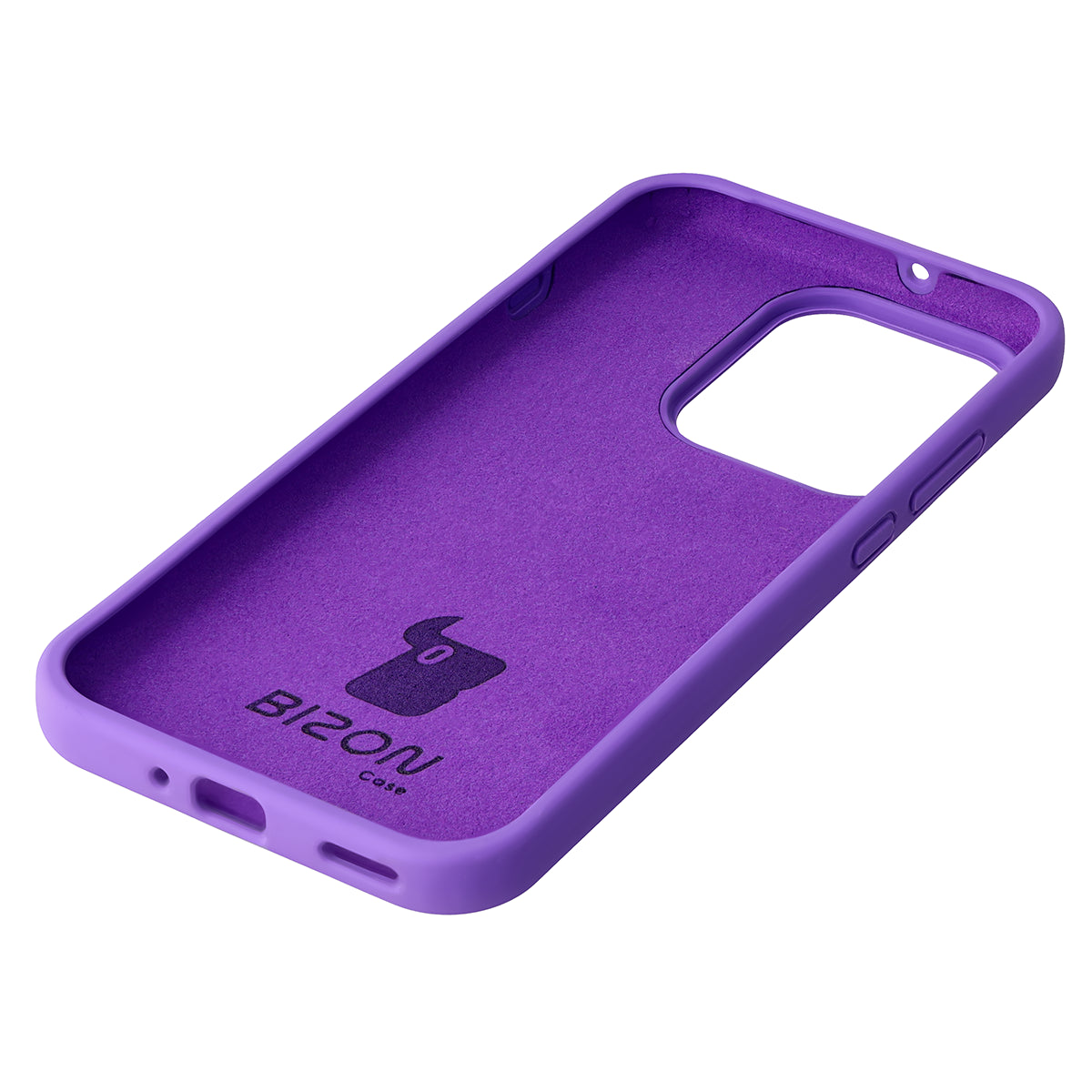 Silikon Handyhülle für Oppo Reno16 F / Reno16 FS, Bizon Soft Case, Violett (4/7)
