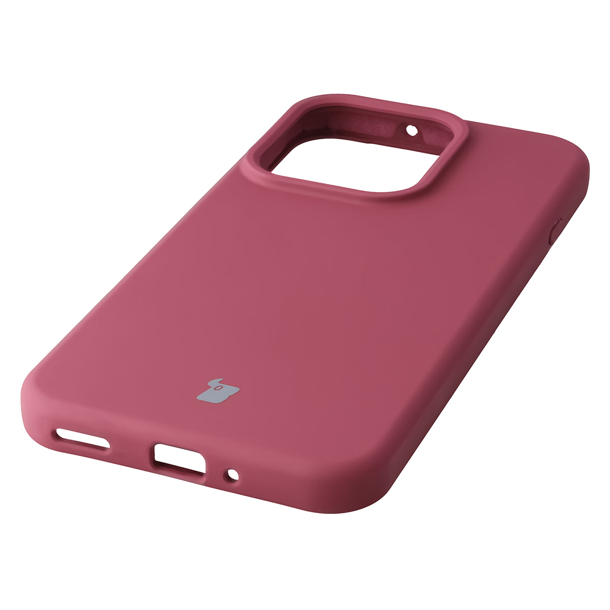 Silikon Handyhülle für Oppo Reno16 F / Reno16 FS, Bizon Soft Case, Pflaumenfarbe (3/7)