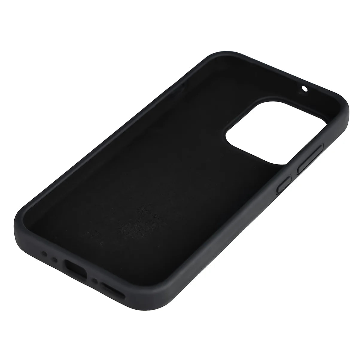 Silikon Handyhülle für Oppo Reno16 / Reno16 Pro 5G, Bizon Soft Case, Schwarz