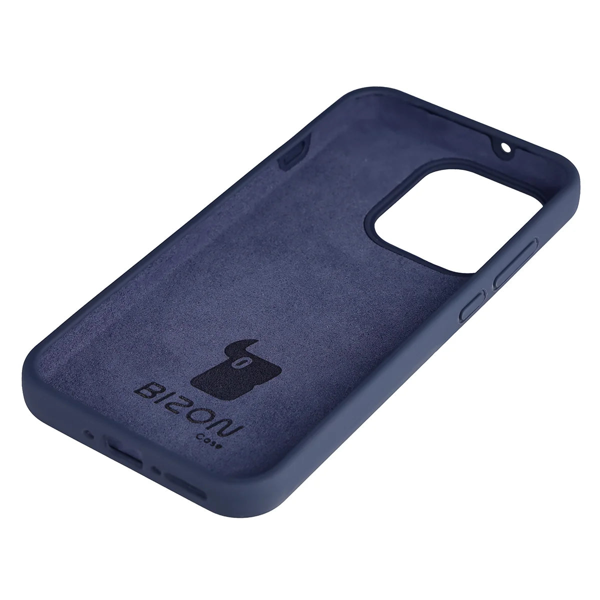 Silikon Handyhülle für Oppo Reno16 / Reno16 Pro 5G, Bizon Soft Case, Dunkelblau