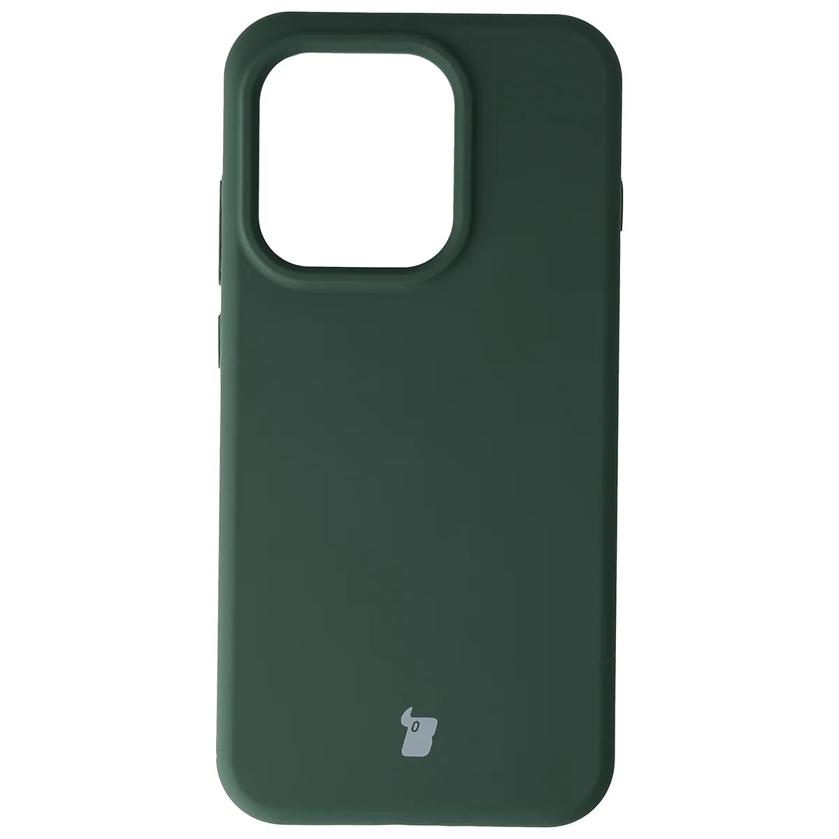 Silikon Handyhülle für Oppo Reno16 / Reno16 Pro 5G, Bizon Soft Case, Dunkelgrün