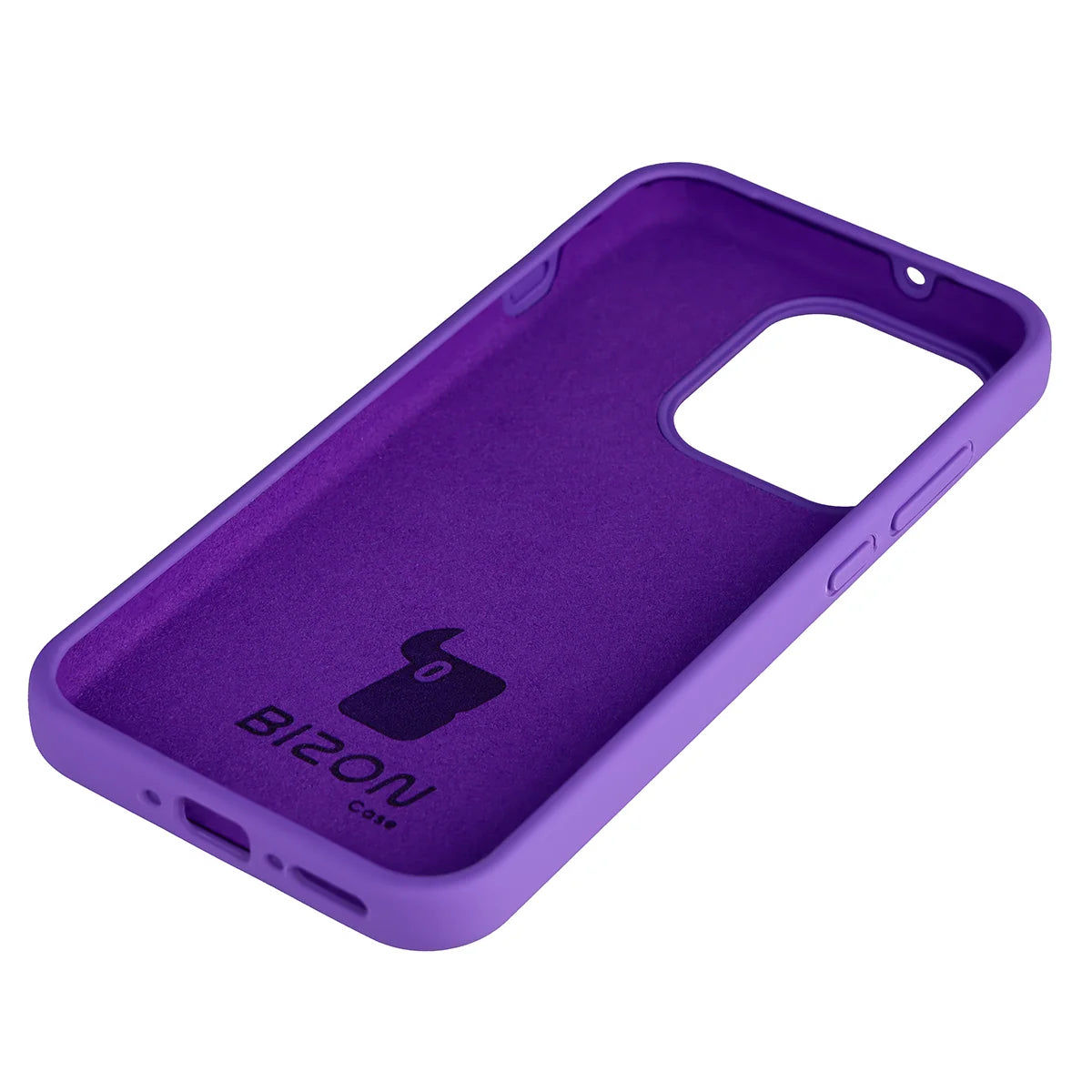 Silikon Handyhülle für Oppo Reno16 / Reno16 Pro 5G, Bizon Soft Case, Violett
