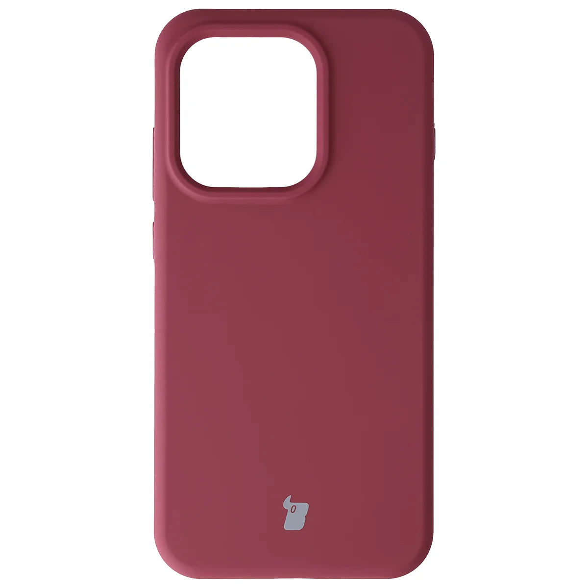 Silikon Handyhülle für Oppo Reno16 / Reno16 Pro 5G, Bizon Soft Case, Pflaumenfarbe