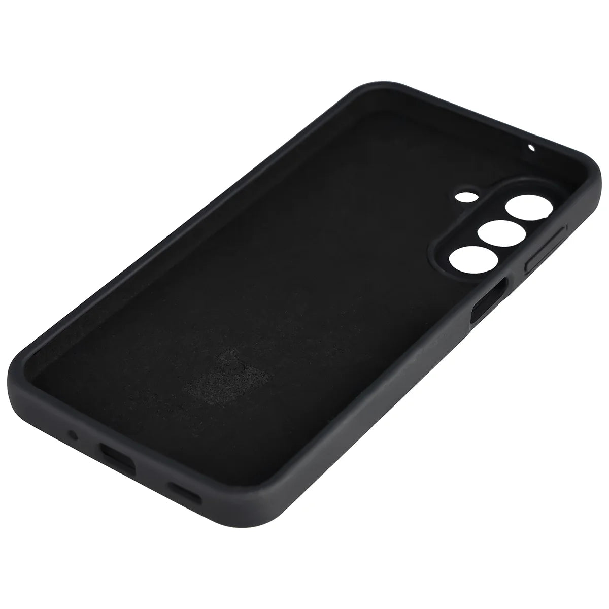 Silikon Handyhülle für Galaxy A27 5G, Bizon Soft Case, Schwarz
