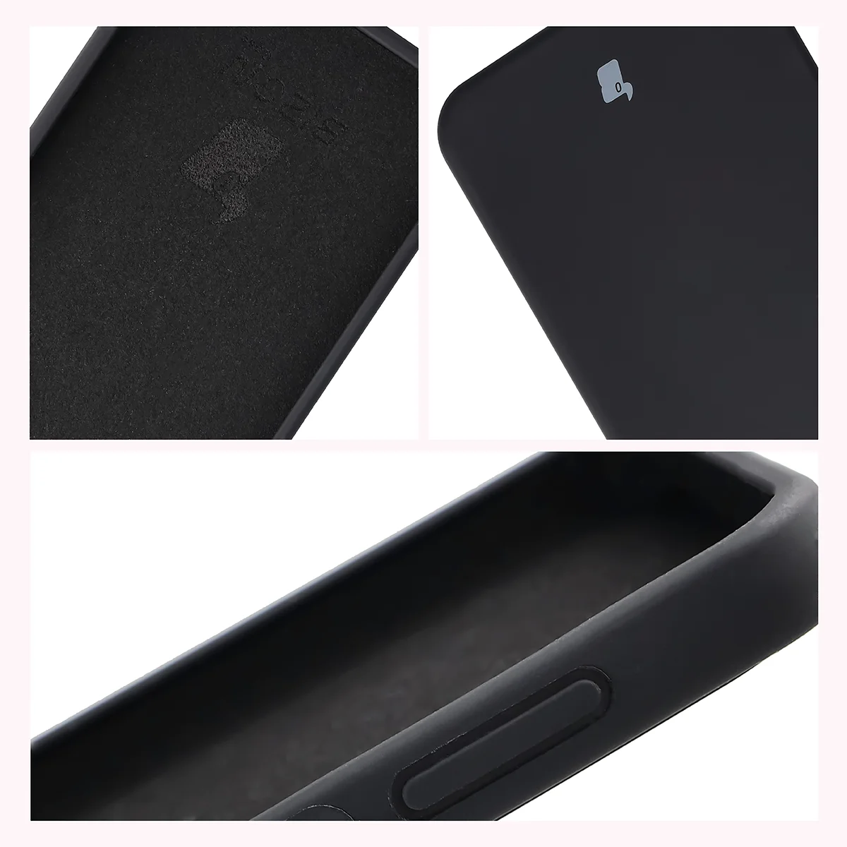 Silikon Handyhülle für Galaxy A27 5G, Bizon Soft Case, Schwarz