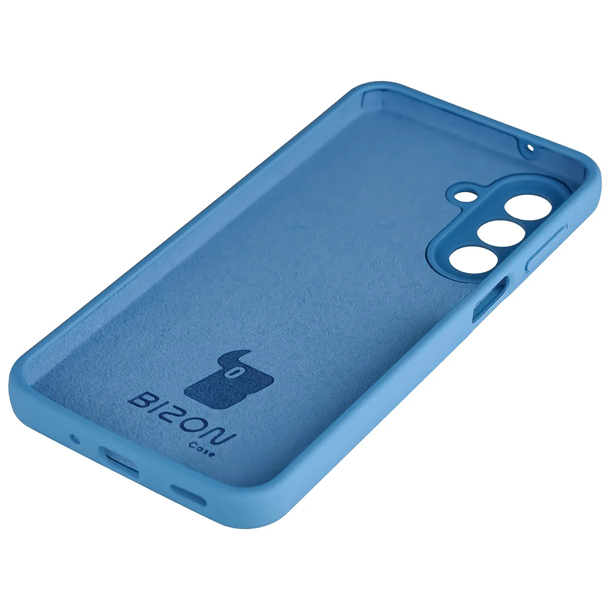 Silikon Handyhülle für Galaxy A27 5G, Bizon Soft Case, Blau