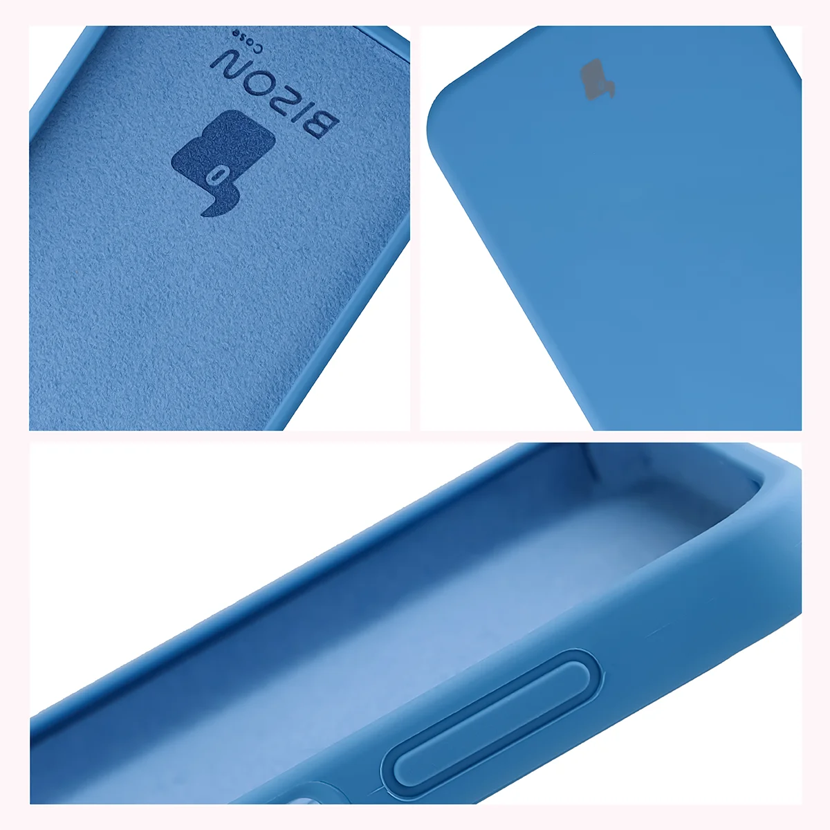 Silikon Handyhülle für Galaxy A27 5G, Bizon Soft Case, Blau