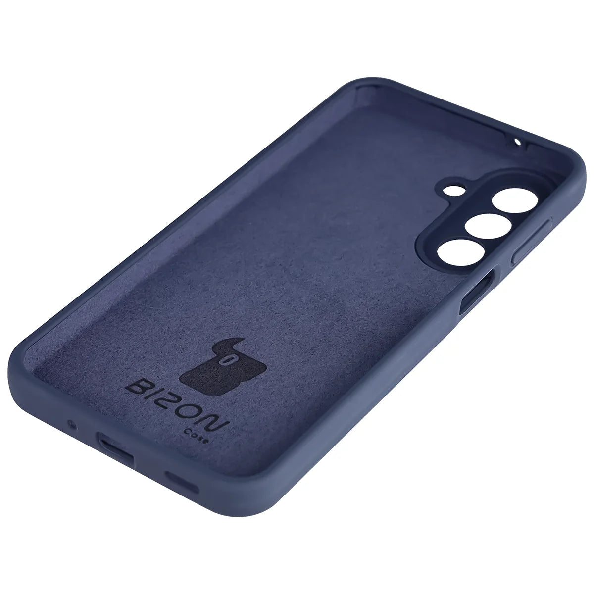 Silikon Handyhülle für Galaxy A27 5G, Bizon Soft Case, Dunkelblau